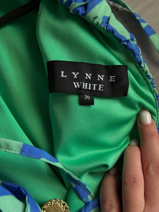 Летен гащеризон в синьо и зелено LYNNE