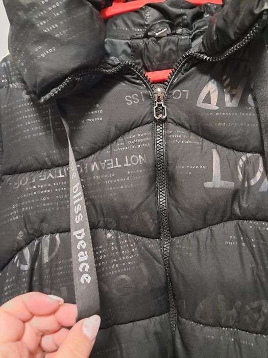 Красива шуба със лъскави мотиви