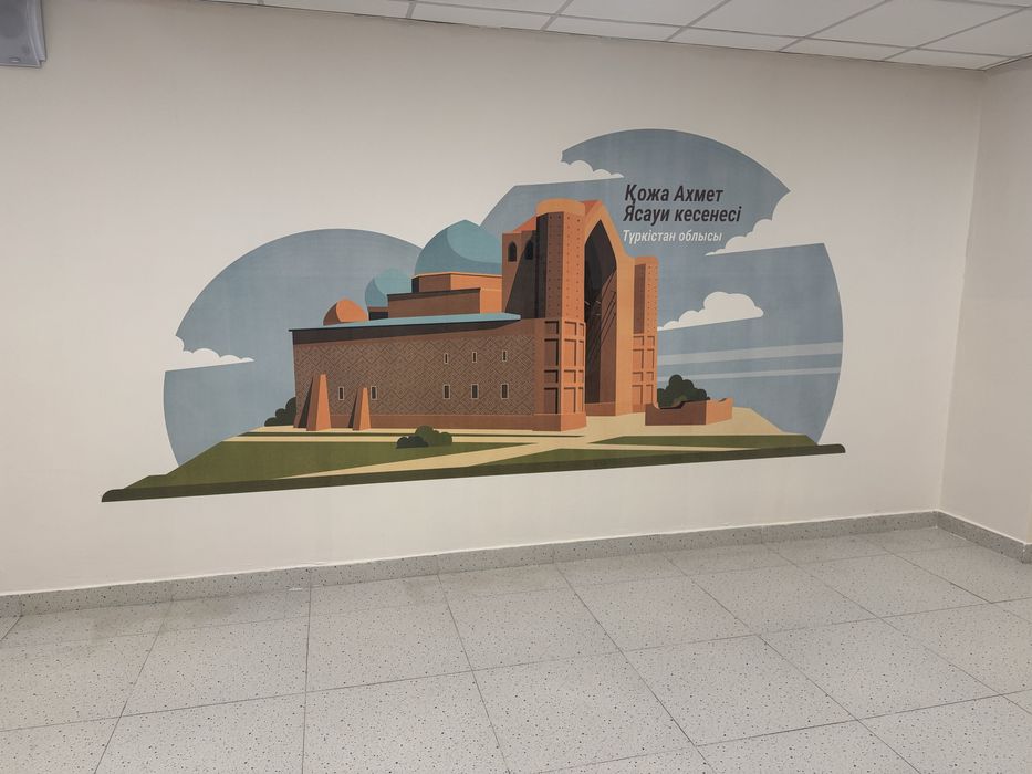 Роспись стен на 3д принтере