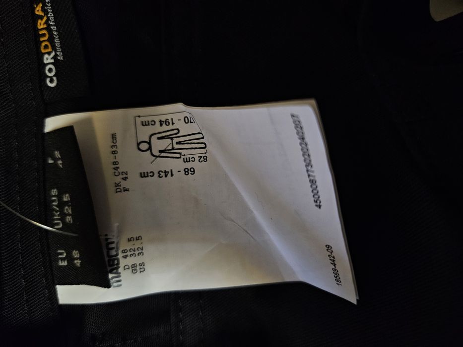 MASCOT Accelerate Overall with knee pockets black 18569