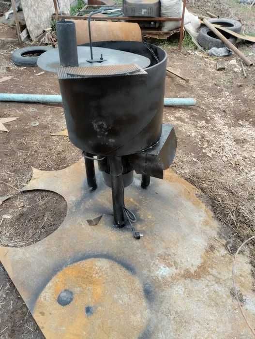 Дробилка для Зерна Сена Двигатель 3кВт Кукуруза дробит Гарантия