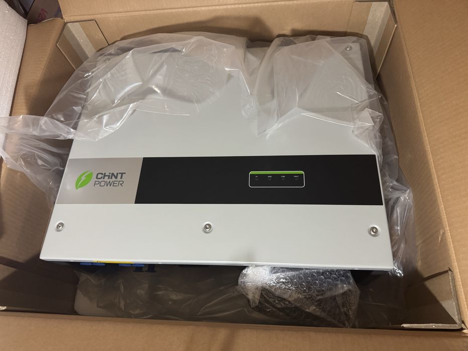 Invertoare NOI OnGrid Chint trifazic 20kw si monofazic 3kw, Garantie
