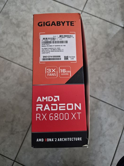 Rx 6800 XT Gaming OC 16G