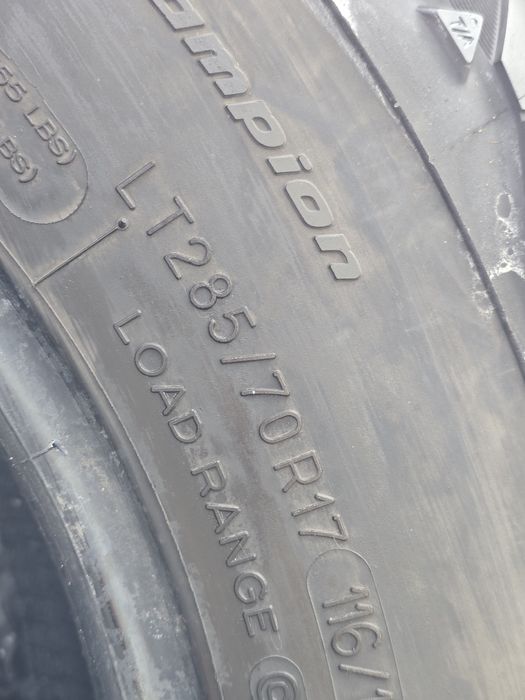 285 70 17 Bf Goodrich 2бр.