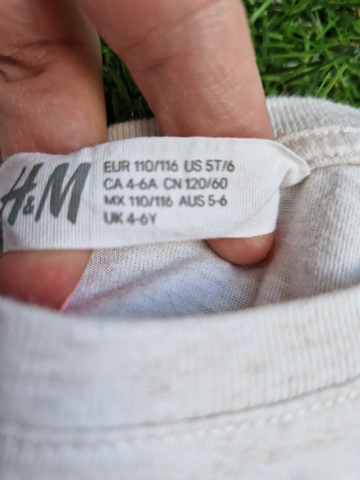 Комплект блузки за брат и сестра H&m