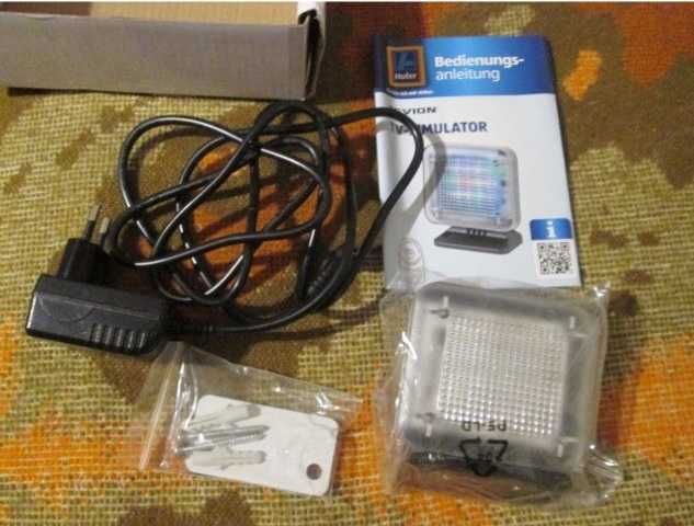 Simulator televizor pornit - previne spargerile de locuință