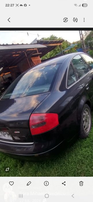 De vânzare Audi A6 din 2001.