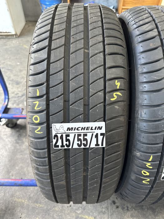 215/55/17 Michelin Primacy 3  noii94W