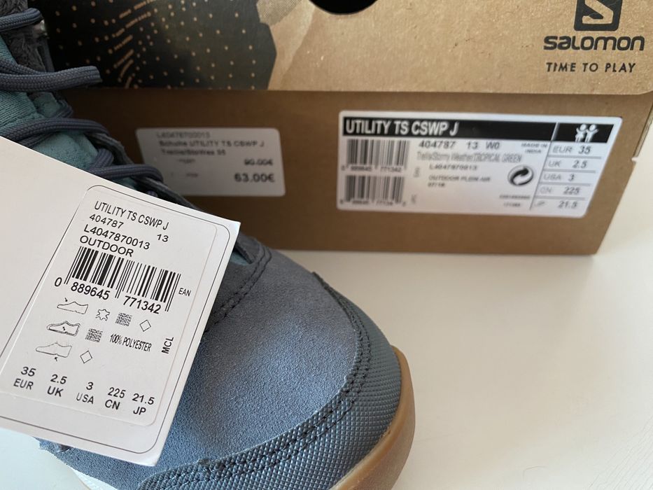 Детски / дамски зимни обувки Salomon / Саломон - 35 номер - НОВИ