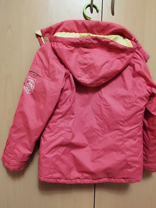 Детско ски яке с контрастен хастар и качулка 140 см Декатлон  WED'ZE