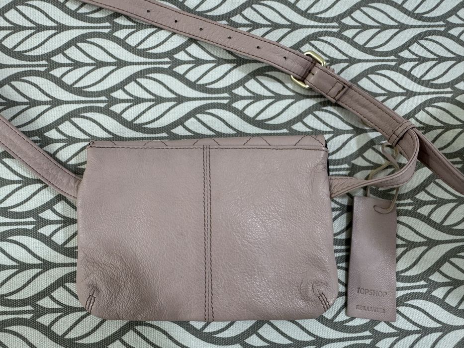 Сумка topshop кожа