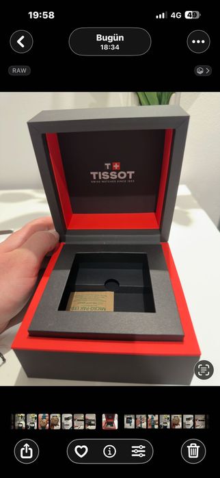 Часовник TİSSOT Seastar 1000 Chronograph 38mm