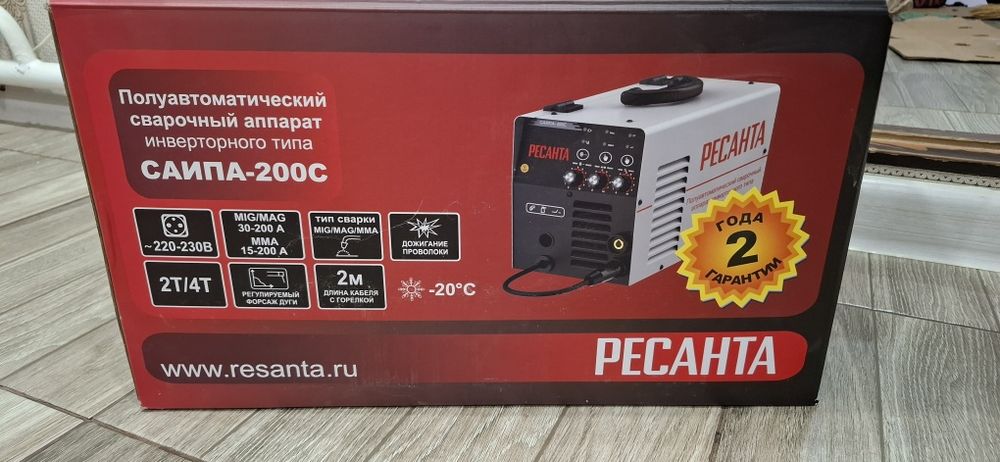 РЕСАНТА САИПА-200С Полуавтоматический сварочный аппарат