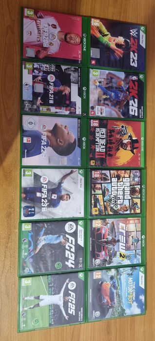 Vând jocuri pentru Xbox one