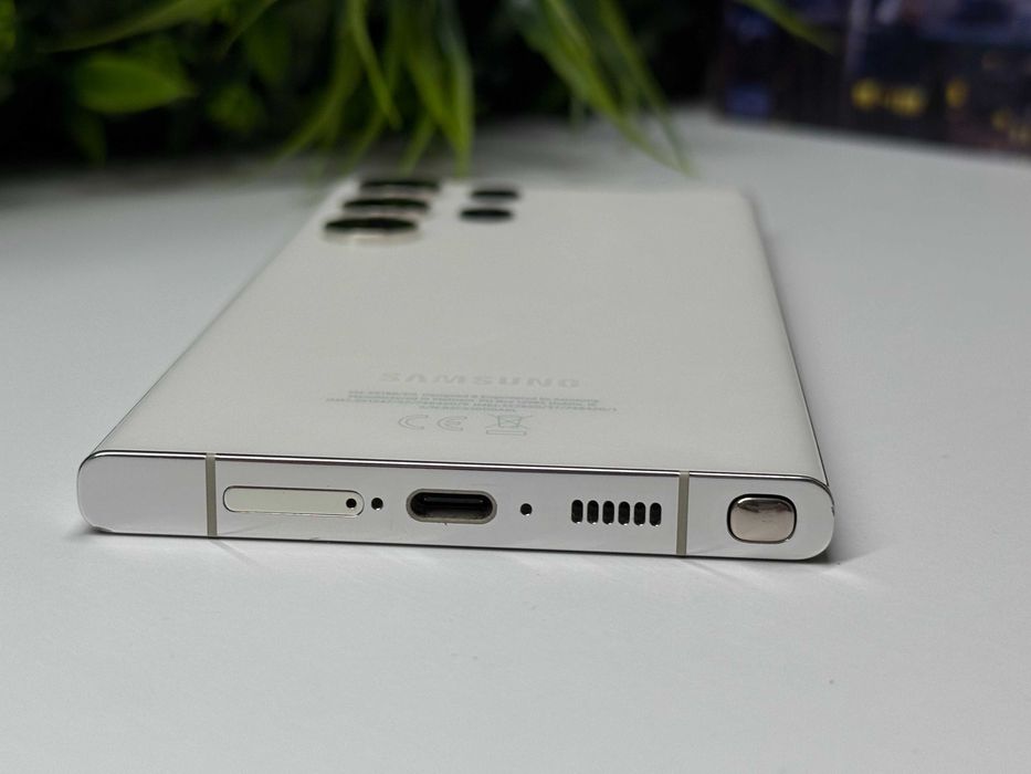 ! Уникат ! Samsung S23 Ultra 256GB 12GB Ram White Гаранция