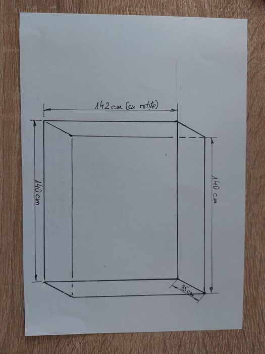 Vand Etajera alba din pal Southbury Woodman -The Home