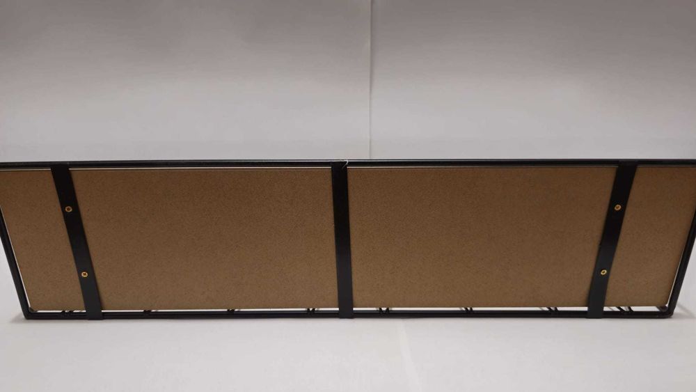 Raft Atmosphera, 48x28x20 cm, cadru Metalic, polita din Lemn