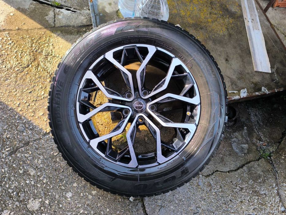 Продавам 17" алуминиеви джанти 5х114.3 67.1мм