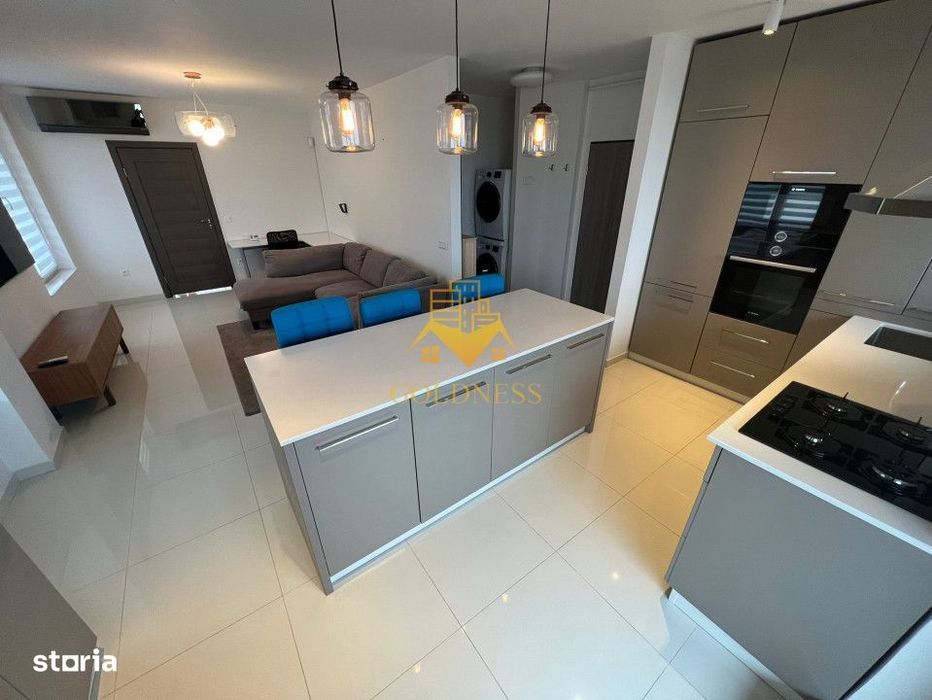 2 camere open space, modern mobilat, parcare subterana,AC,Pet Friendly