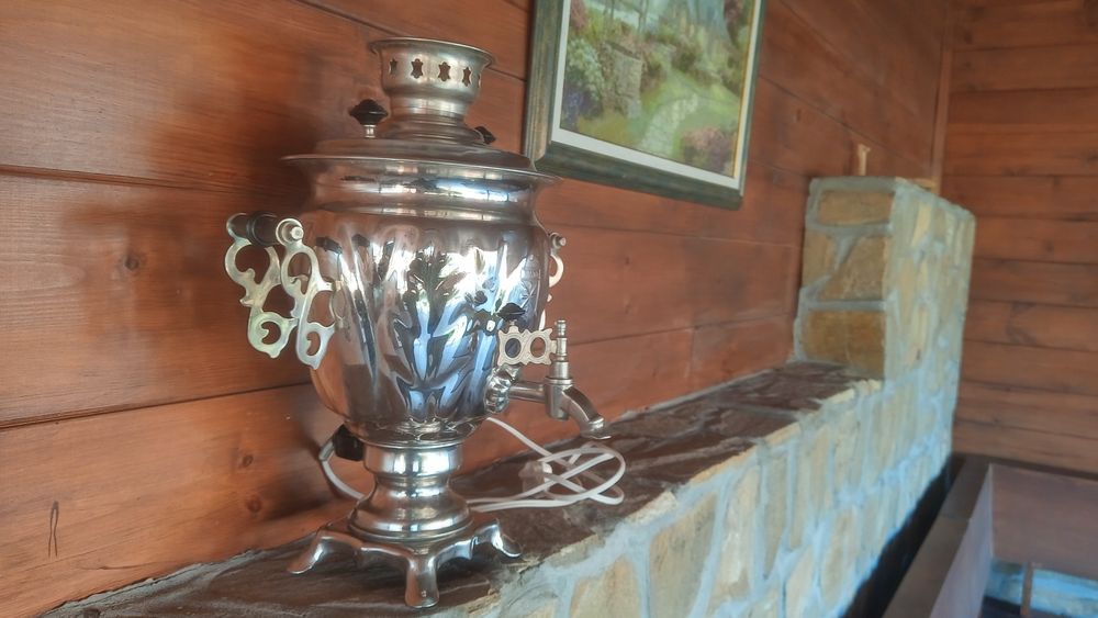 Самовар (Руски).Ел.Чайник.(Руски.)