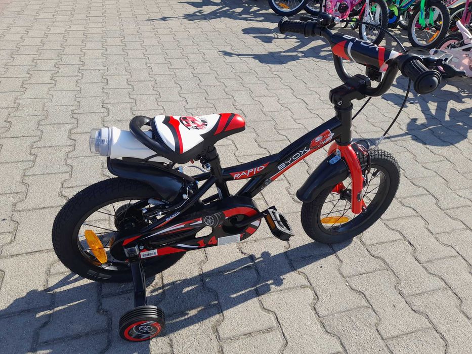 BYOX Велосипед 14" RAPID черен