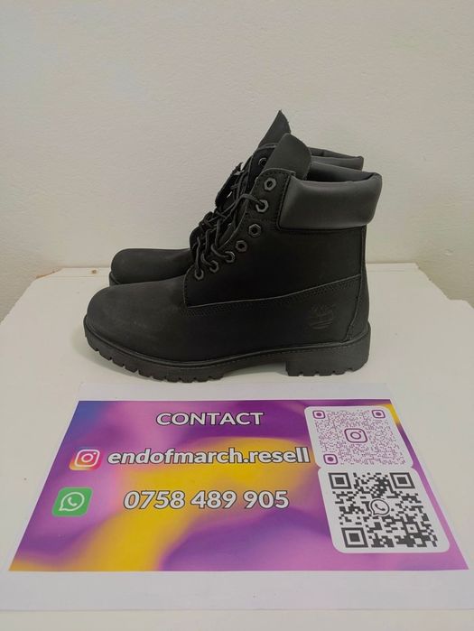 Ghete iarna Timberland negru (mărimi: 40,41,42,43,44,45,46)