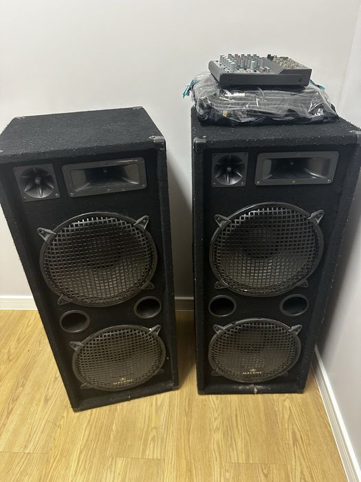 Boxe, amplificator, mixer.