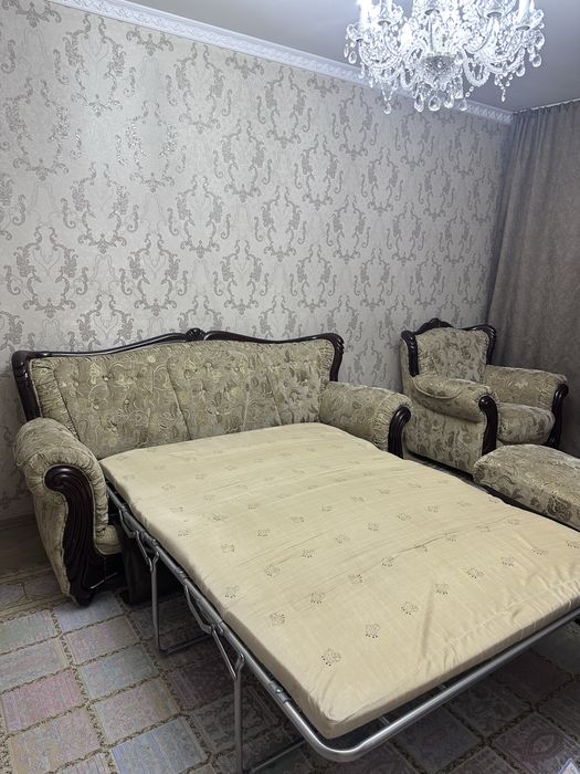Диван раскладной с 2 креслами