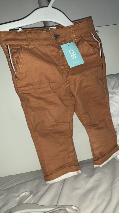 Obaibi 2бр.зимни панталона 9м.