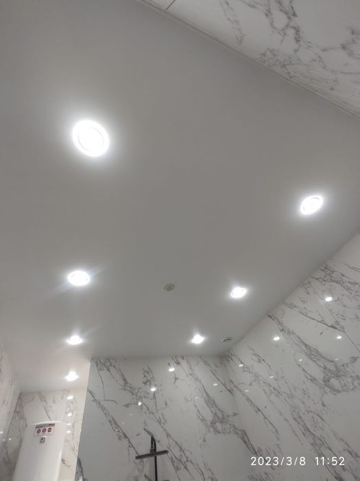 Фактурные натяжные потолки!