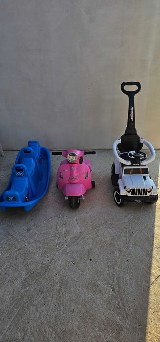 Кола за бутане ,мотор и люлка промо!