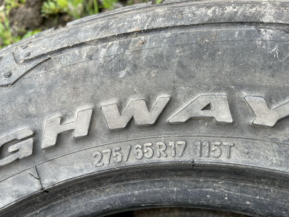 Продам резину 275/65/17
