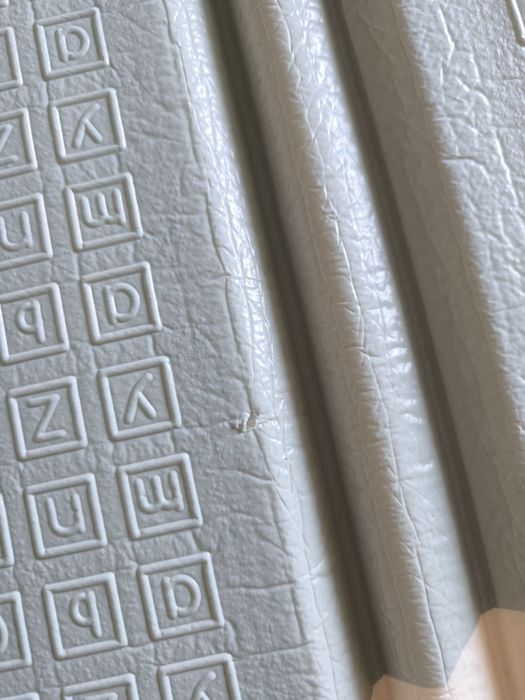 Детско килимче за пълзене и игра от термоизолираща пяна 180 х 200 х