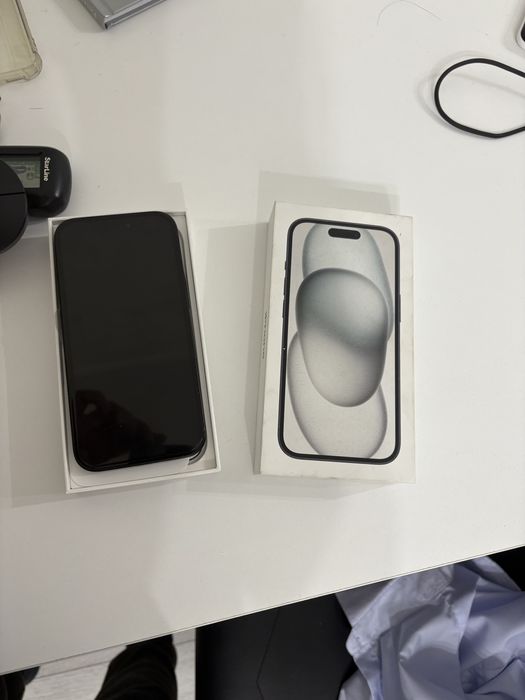 Продам айфон 15, 91 процент батарейки