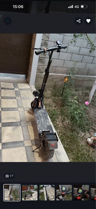 Электро самокат Kugo m5 pro