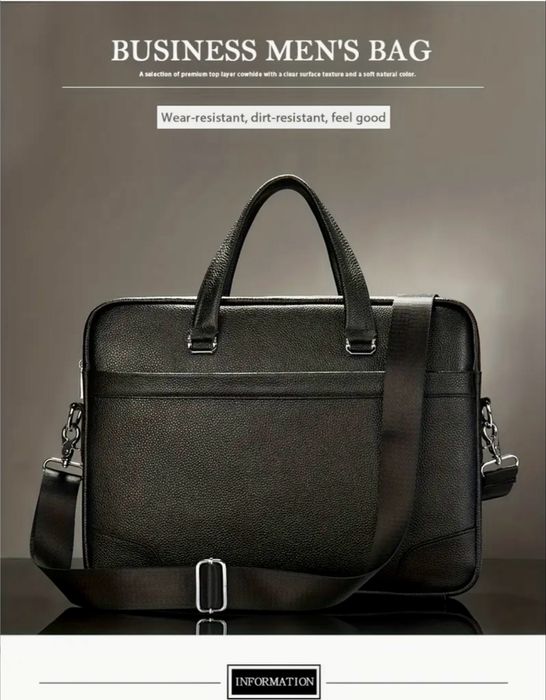 Мъжки бизнес кежуал (Чанта за лаптоп с премиум дизайн) -10% Промоция!