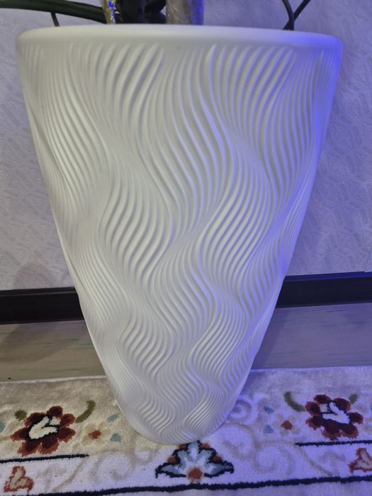 Монстера в напольном кашпо