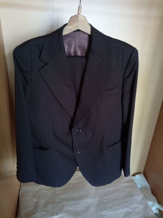 Мъжки костюм кафяв от соца