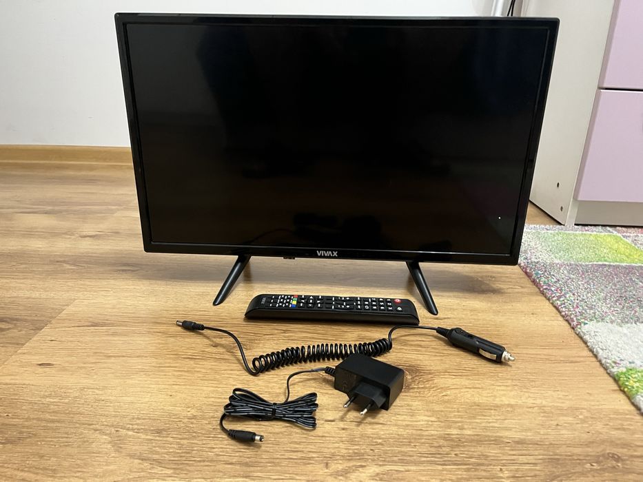 Kit TV portabil pentru camion / rulotă / camping – complet