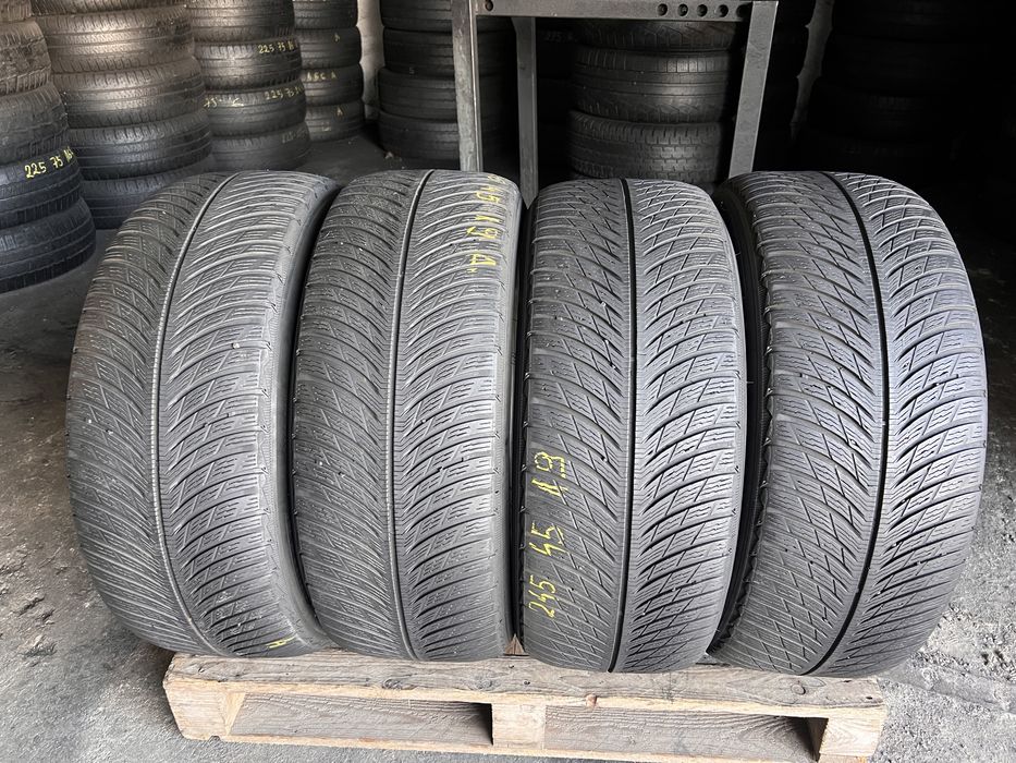 4 anvelope iarna 245/45/19 , Michelin !