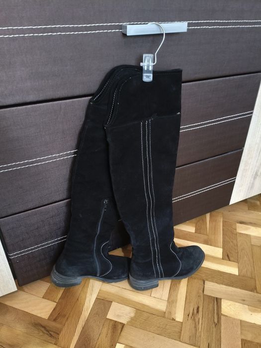 Зимни ботуши над коляното регулируеми