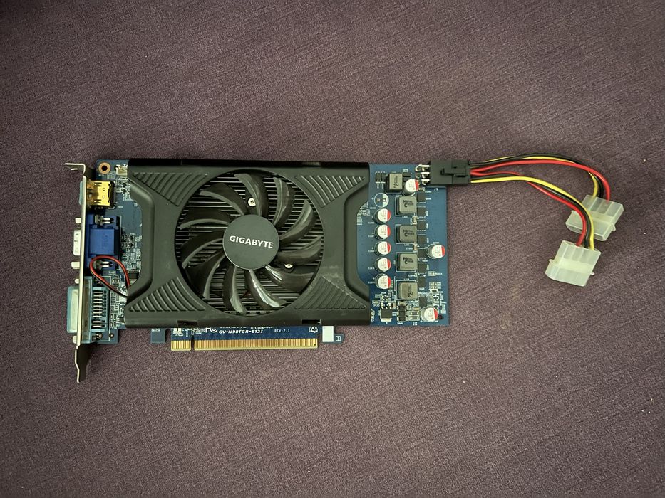 Placă video Gigabyte GV-N98TGR-512I (Rev. 2.1)