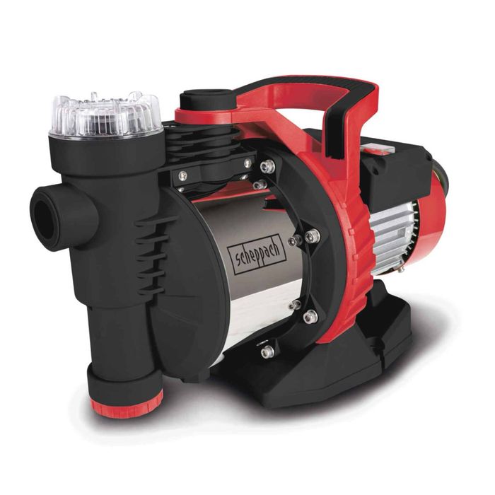 Градинска помпа с филтър - нова Scheppach GP1400 JET 1300W