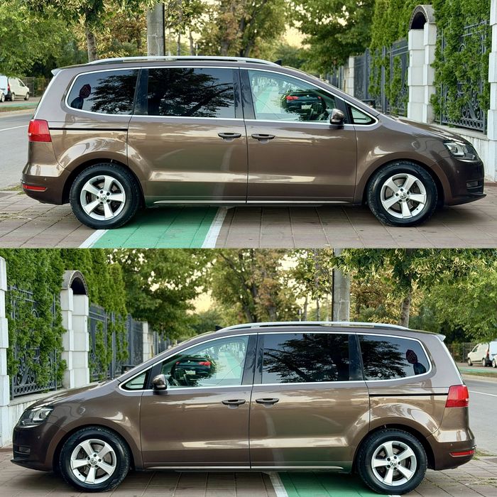 • Vw Sharan 2013 / 7 Locuri / Exclusive - Cutie Automată • Extra full !! • Parc Auto / RATE / Garantie •
