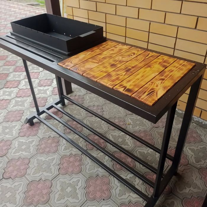 Мангал в стиле Лофт