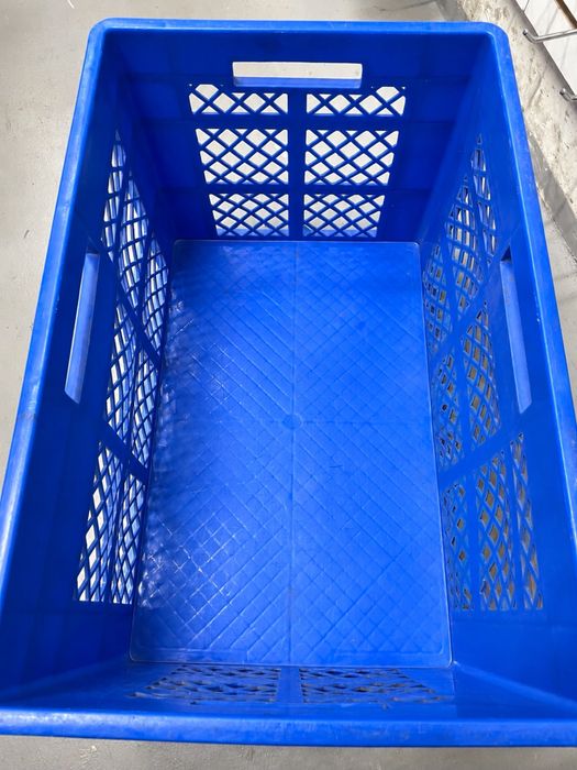 Пластиковый усиленный ящик 59×39 см