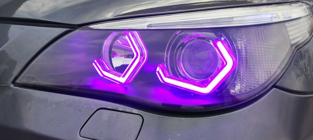 Bi xenon - LED Фарове за BMW E60 / E61