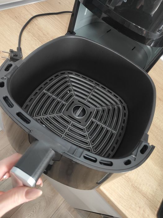 AirFryer/ Friteuza, Nedis, Aer cald, 7, 2 l, Temporizator 240 min