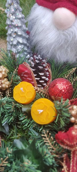 Восъчни Коледни свещички