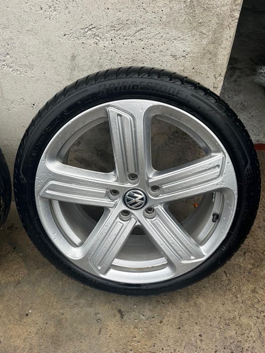 Jante cu anvelope vw golf 7r